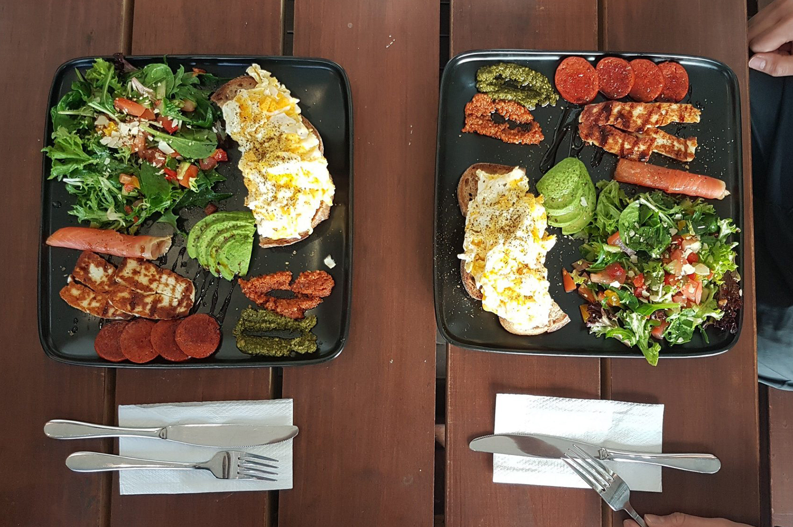 Breakfast at Quotes Cafe
