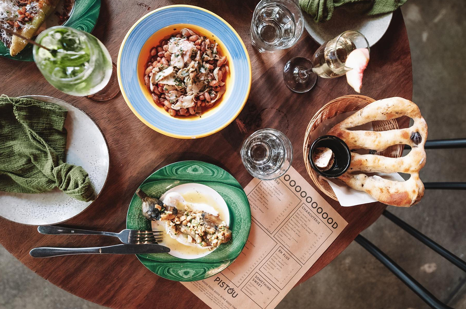 Lunch at Pistou